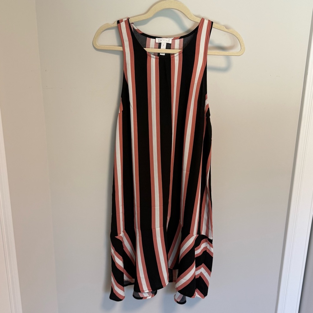Leith Striped Sleeveless Dress